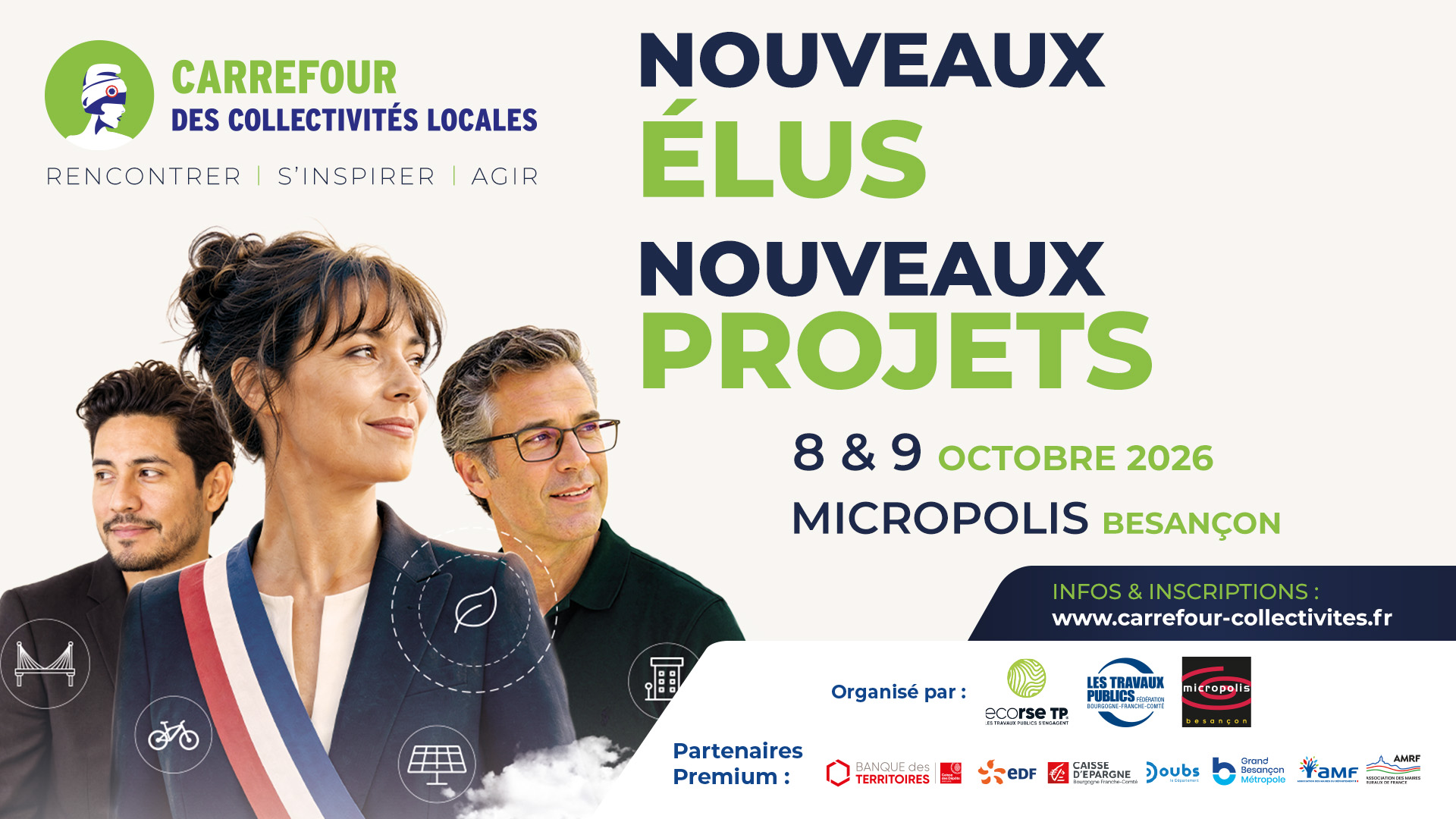 14ème édition du CARREFOUR DES COLLECTIVITÉS LOCALES